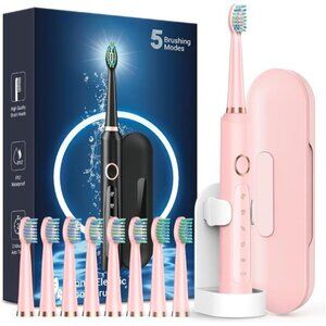 Rtauys M5 Sonic Electric Toothbrush for Adults and Kids - Rechargeable Electric